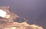 Survol de Gozo avant l'atterrissage &agrave; Malte