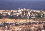 Malte, vue d'ensemble du temple de Hagar Qim
